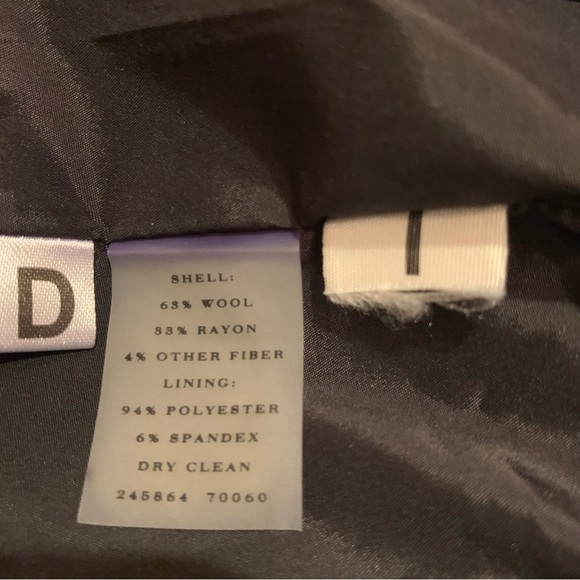 Women’s Ann Taylor Wool Blend Scoop Neck Midi Career Dress - Picture 4 of 5